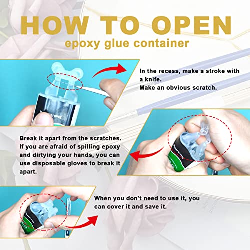 Kintsugi Repair Kit, Repair Your Meaningful Pottery with Gold Powder Glue, Starter Ceramic