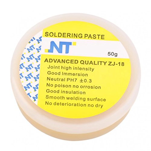 50g Rosin Soldering Flux Paste No Clean Lead Free Solder Welding Grease Cream for Phone, PC Cards and Other Sophisticated Electronic Chip-Level Flux Welding
