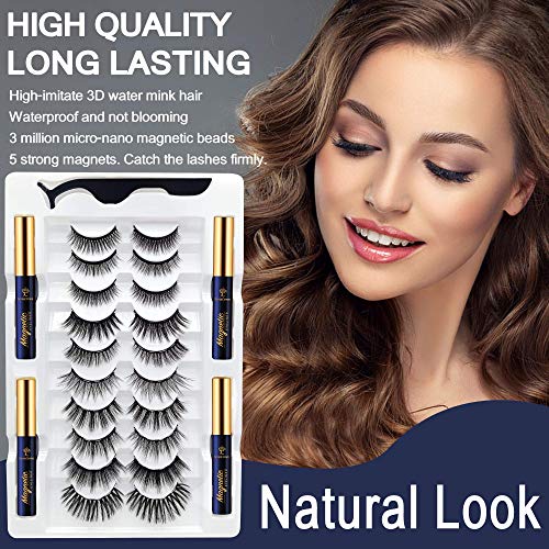 Eyelashes with Eyeliner Kit SEVENCROWN 3D Lashes