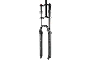 NANLIO Double Shoulder Snow Front Fork 27.5inch / 29 * 2.5 inch MTB Fork 150mm Travel Air Supension Bike Fork E-Bike Fork 15/9MM