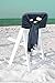 Sakkas Large Soft Silky Pashmina Shawl Wrap Scarf Stole in Solid Colors - Navy Blue