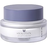 MIZON Hyalugen Le Lift Cream with Hyaluronic Acid and Marine Collagen Deep Hydration Total Care Youthful Skin Revitalizing Korean Skincare (1.69 oz)