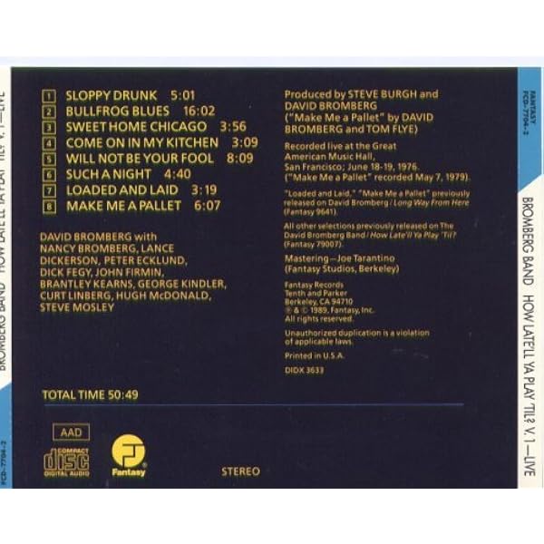 BROMBERG,DAVID - David Bromberg - Amazon.com Music