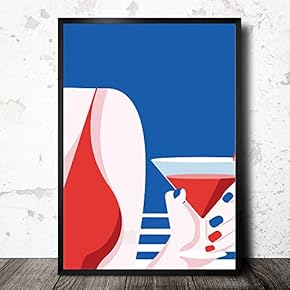 Framed Canvas Wall Art for Living Room, Bedroom Fashion Lady Canvas Prints for Home Decoration Ready to Hang - 16x24 inches
