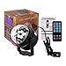 AKDSteel Party Light 3W Mini Disco Ball 7 Colors Sound Activated Strobe Lights Dj Stage Lamp with Remote Controller for Party, Festival, Bar, Club, Wedding, KTV, Outdoor