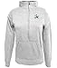 Alta Gracia NCAA Notre Dame Fighting Irish Women's 1/2 Zip 50/50 Fleece Top, Gray/Ash, Small