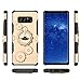 Galaxy Note 8 Case, Yitone Sport Running Armband Mechanical Gears Style Shockproof Drop Shatter Scratch Protection Rugged Stand Slim Thin Case with Arm Strap for Samsung Galaxy Note 8 (Black)