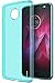 Aeska Moto Z2 Force Case, Ultra [Slim Thin] Flexible TPU Soft Skin Silicone Protective Case Cover for Motorola Moto Z2 Force Edition (Mint)