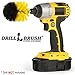 Household Cleaning Supplies - Bathroom Cleaning Accessories - Bath Mat Cleaner - Bathroom Brush - Tile Grout Cleaner - Bathtub Scrub Brush - Sink Cleaner - Toilet Scrubber - Shower Cleaning Brush