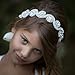 fxmimior Head Piece Flower Girl Wedding Crystal Rhinestones Headband Hair Accessories Headwear (3)