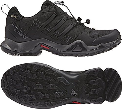 Adidas Terrex Swift R Gtx W Black/Black/Granite Women's  Hiking Shoes - 10 B(M) US