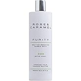 Rose & Caramel Purity Self Tan Removing Bubble Bath, Effective Self Tan Eraser, Removes Any Brand Of Fake Tan, 16.90 Fl Oz (500ml)