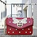 Beatfull Fashion Handbags for Women, Pu Leather Shoulder Bags Cross body Bag with Bee