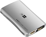 Durratou 1080P 4K 60Hz Game Capture Card Live Streaming Loop Out Easy Install view 1