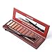 UCANBE Heat Shimmer Matte Warm Eye Shadow Palette With Mirror and Black Brush