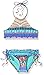 Hobie Girls' Seam Weaver Two Piece Crochet Bikini Adjustabale Hipster Swimsuit