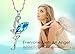 Neoglory Jewelry Angel Fairy Blue Clear Cubic Zirconia Necklaces Pendants 18