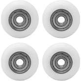4pcs Roller Wheel Parts Replacement for Total Gym Wheels/Rollers | Fit for Models 2000, 3000, Some 3000 XL, Few Very Early XL, Upgraded Rollers Kit Set