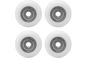 XFYBZN 4pcs Roller Wheel Parts Replacement for Total Gym Wheels/Rollers, Fit for Gym Models 2000, 3000, Some 3000 XL and a Few Very Early XL, Upgraded Rollers for Gym Kit Set