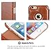 OCASE iPhone 6 Plus Case iPhone 6S Plus Case [Screen Protector Included] Leather Wallet Case [Slim Fit] - For Apple iPhone 6 Plus and 6S Plus Devices - Brown