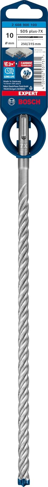 Bosch EXPERT SDS plus-7X Hammer Drill Bit 10 mm x 250 x 315 mm view 2