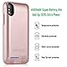 Battery Case for iPhone 13 Pro Max 8500mAh, Ultra Slim Anti-Fall Portable Backup Power Bank Protective Charging Case for iPhone 13 Pro Max Rechargeable Extended Battery Charger Cases, 6.7