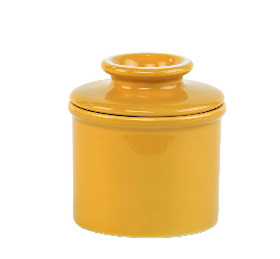 The Original Butter Bell Crock By L. Tremain Golden Yellow Fox and Grapes