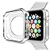 for Apple Watch Case (38MM), SAVYOU Premium Soft TPU Clear Slim Protection Case Cover for Apple Watch/iWatch(Transparent)
