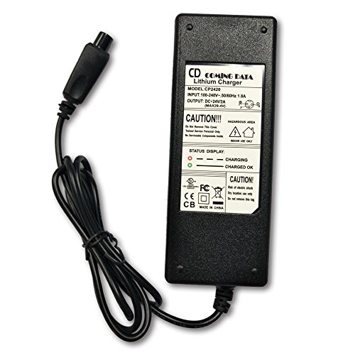 Electric Vehicle Battery Chargers 24V 2.0A Lithium Battery Charger with CE/UL/GS (Li2420) - Thumbnail 3