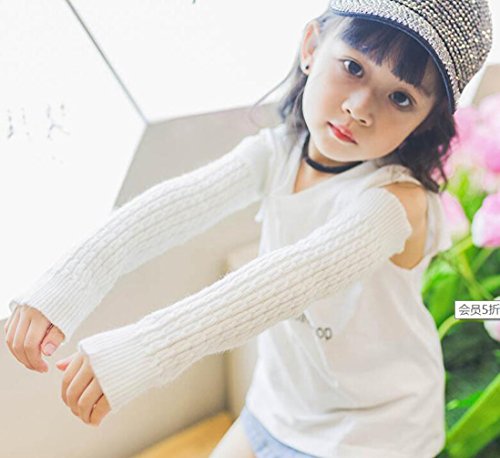 Lucky staryuan 3Pairs Kids Girl's Leg Warmer Long Autumn Winter Arm Leg Warmer (Style 1) - Thumbnail 2