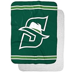 Stetson Hatters Primary Logo Stripes Sherpa