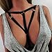 HOT Sale!Women Bra,Canserin Alluring Women Harness Bra Elastic Cage Bra Strappy Hollow Out Bra Bustier (XL, Black 7)