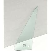 Driver/Left Side Front Vent Window Glass Replacement For Chevrolet Pickup C10 C20 C30 K10 K20 K30 1981-1986/ R-Series , V-Series Pickup 1987-1991/Blazer Kodiak Suburban 1981-1991