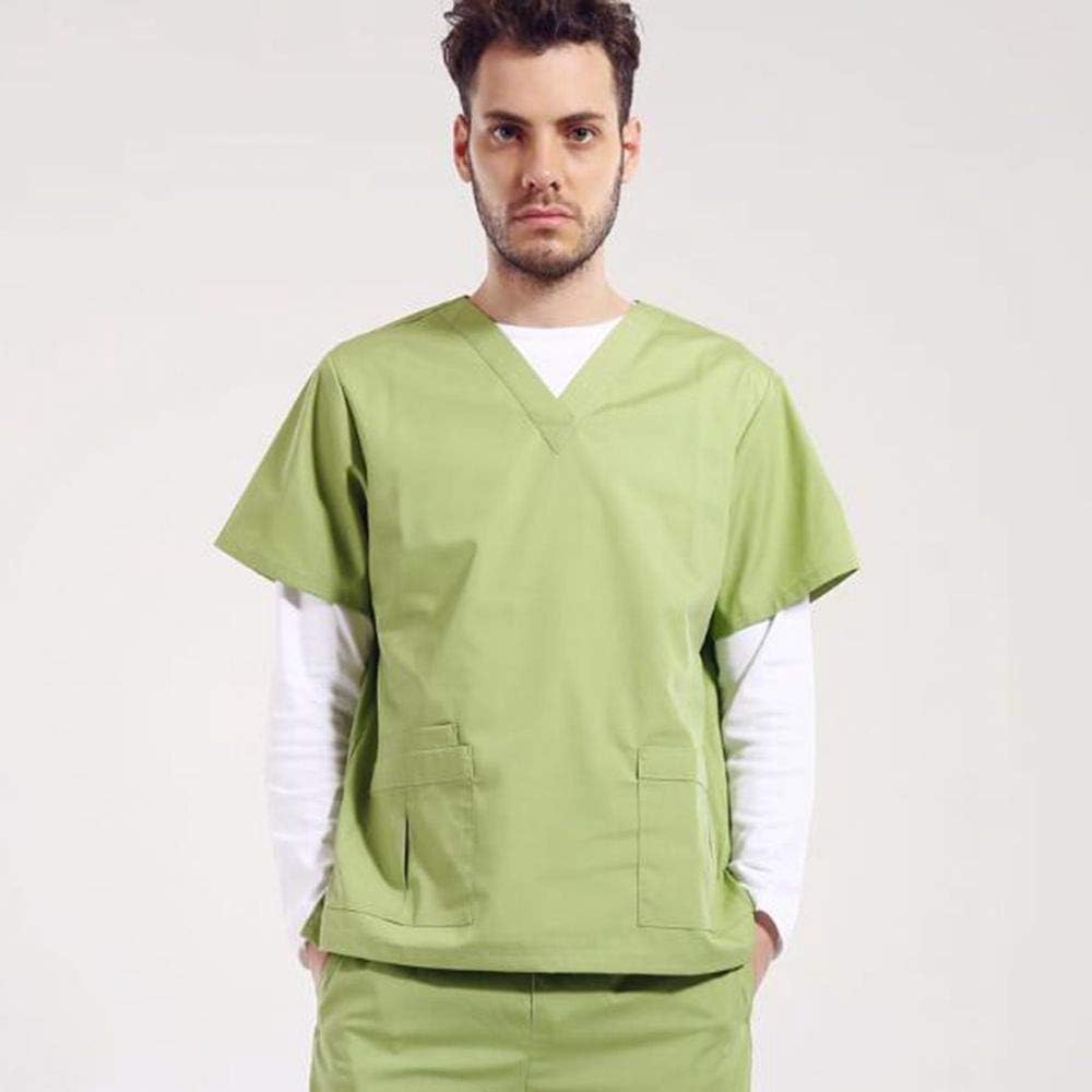 QZHE Medical clothing V-Neck Care Medical Suit Men'S And Women'S Doctors Surgical Uniforms Medical Clothing Suits