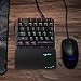 Forgun One-Handed Keyboard Professional Left Hand Keypad 35-Key RGB Multiple Backlight Mode Gaming Accessorythumb 1