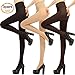 Saybearl Opaque Tights For Women,Women's Plus Size Pantyhose Lady Large Super Soft Stockings Footed Control Top Run Resistant 120 Denier(KLB-SW-3Se)
