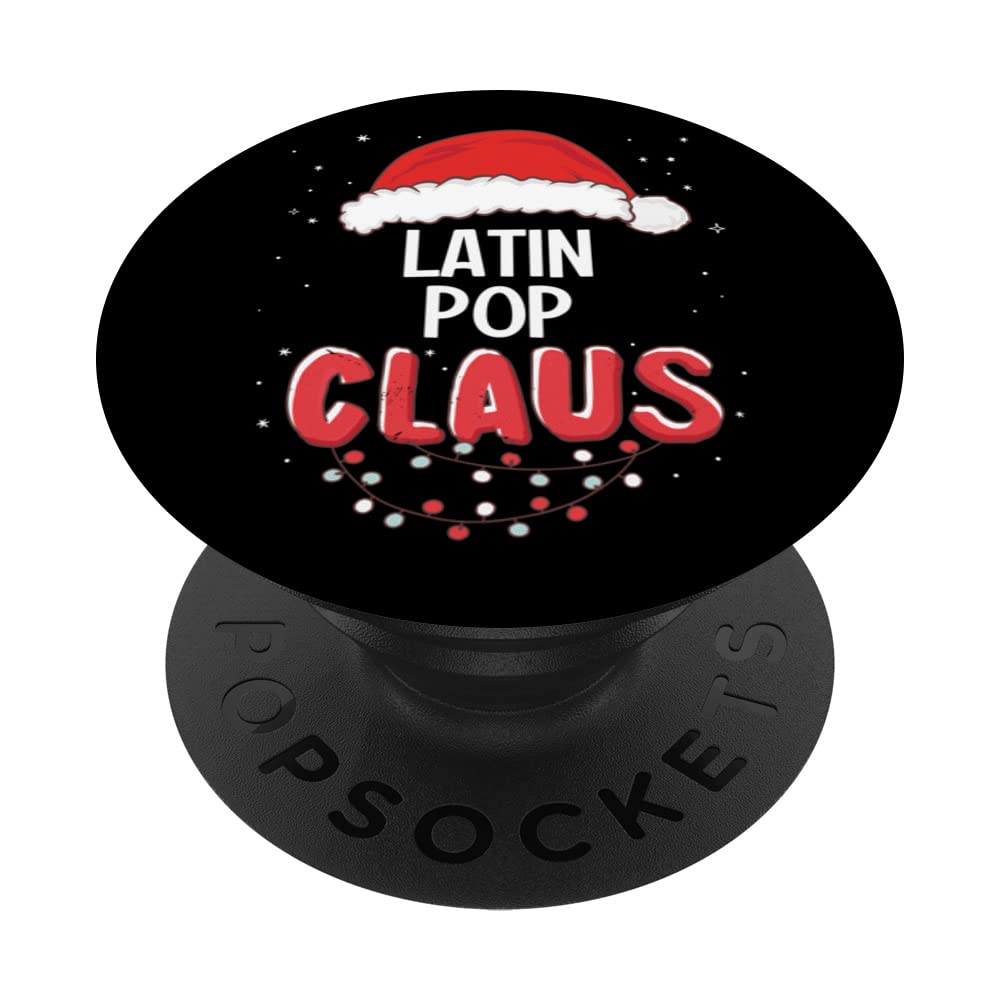 Latin Pop Santa Claus Christmas Matching Costume PopSockets Swappable PopGrip