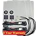 Sojoy Universal Carbon Fiber Insert Heated Seat Heater Kits - Low/High/Off Setting for 2 Seats (SJ300R004)