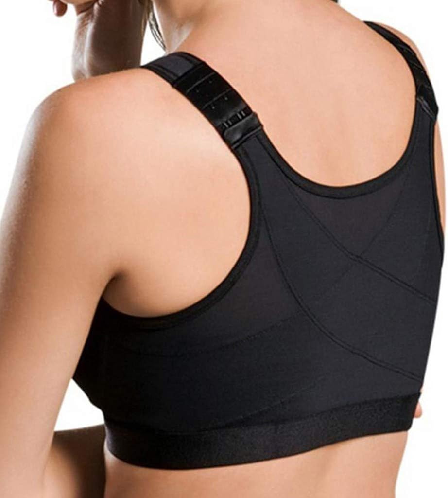 bigboxbox PostSurgical Support Sports Bra for Women Front Closure