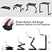 Cozy Desk Portable Laptop Stand for Computer,ORAF Cool Desk Portable Adjustable Aluminum Laptop Stand/Desk/Table TV Bed Table with Cooling Fans Mouse Pad Mount-Notebook-MacBook-Light Weight