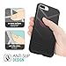 For iPhone 8 Plus Case / iPhone 7 Plus Case - MoKo Anti-Slip Slim Cover Shock Absorbing Protective Shell Flexible Rubber Bumper Case for Apple iPhone 8 Plus / iPhone 7 Plus, BLACK