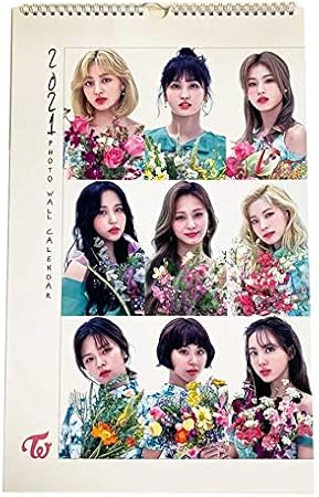 Amazon Co Jp トゥワイス Twice 21年度 壁掛けカレンダー カレンダー 壁掛け 文房具 オフィス用品