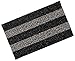 GrassWorx Clean Machine Patio Stripe Doormat, 18