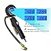 LUMITECO Heavy Duty tire infltor Gauge with Accurate tire Pressure Gauge&Lock-on air Chuck