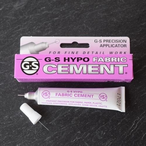 Glue G-S Hypo Fabric Cement with Applicator 9ml | Pack of 1 | Variety of Pack Sizes | Free Delivery