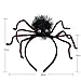 BESTOYARD Spider Headband Halloween Costume Headband for Costume Dress up Party Supplies (Random Color) Black, Medium