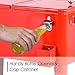 Giantex 80-Quart Cooler Beer Cart Outdoor Entertaining Rolling Party Steel Bar Bistrothumb 3