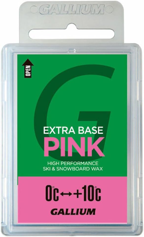 GALLIUM Ski wax EXTRA BASE PINK SW2076 100g (0°C to +10°C)