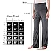 Ecavus Women's Maternity Wide/Straight Versatile Comfy Palazzo Lounge Pants Stretch Pregnancy Trousers