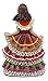 Gifts & Decor Ebros Dia De Los Muertos Sugar Skull Red Gown Dancer Figurine Day of The Dead Vivas Calacas